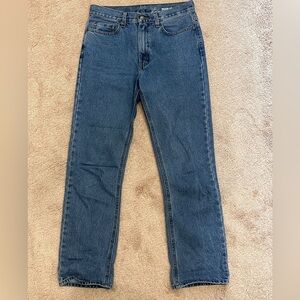Women’s blue jean straight leg